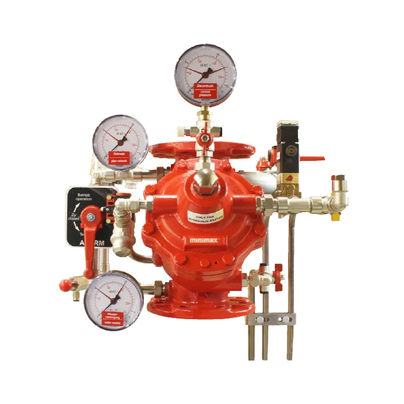 Baskın (Deluge) Alarm Vanası